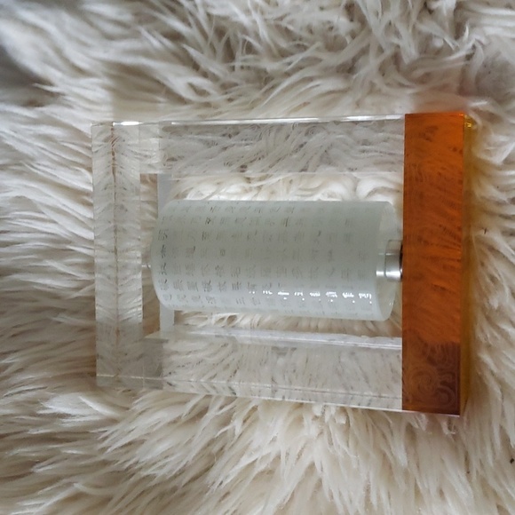 Chinese crystal prayer mantra heart of sutra - Picture 1 of 5